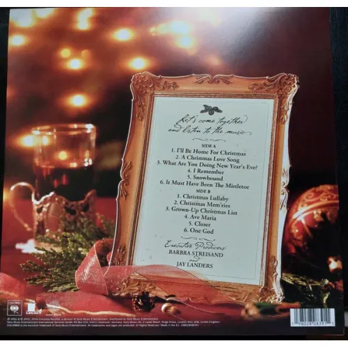Barbra Streisand – Christmas Memories (Red Marble) LP