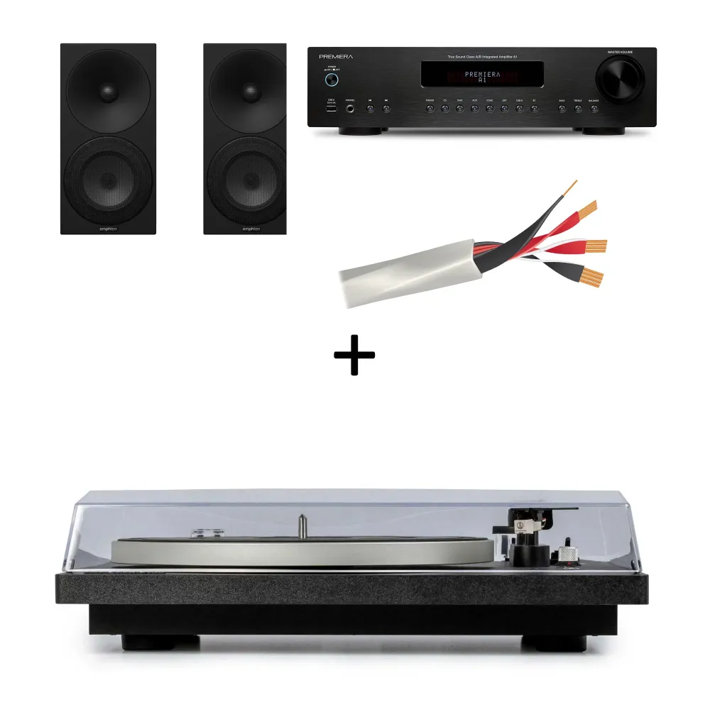 Amphion Argon1 + Eco BT + Premiera A1 + Wireworld Luna 8 Speaker Cable