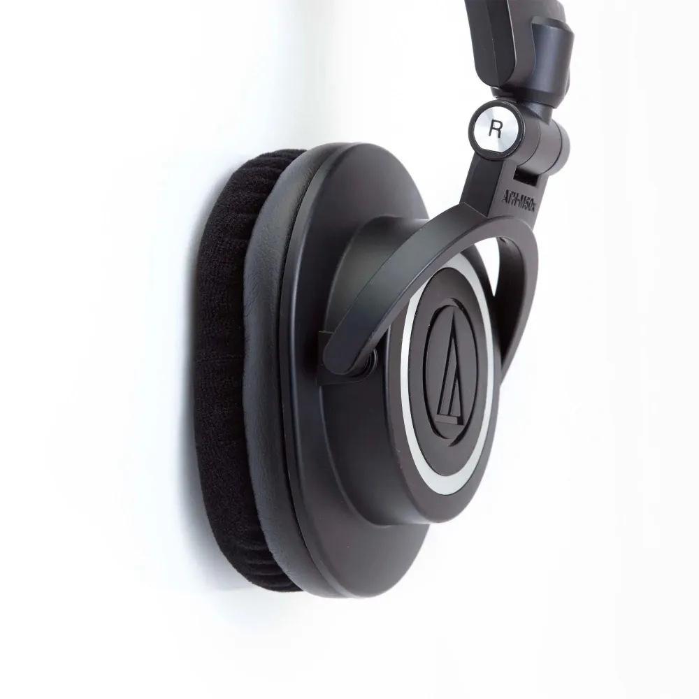 Dekoni Audio Velour Ear Pads Audio-Technica ATH-M50X Sony CDR900ST Black