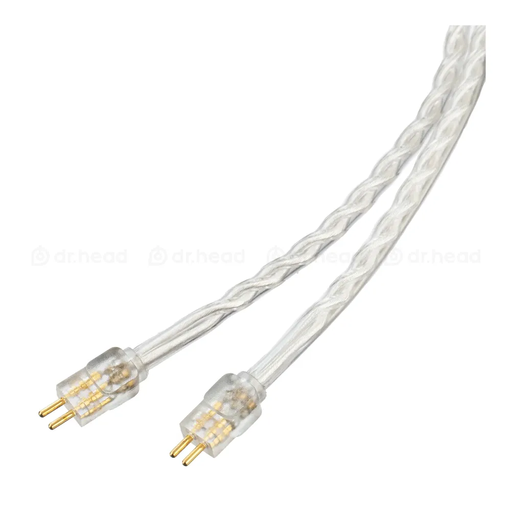 Aurian cable 2-pin - 3.5 mm Silver 1.2m