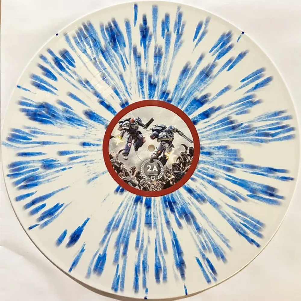OST - Nima Fakhrara & Steve Molitz – Warhammer 40,000: Space Marine 2 - Blue, White - 2LP