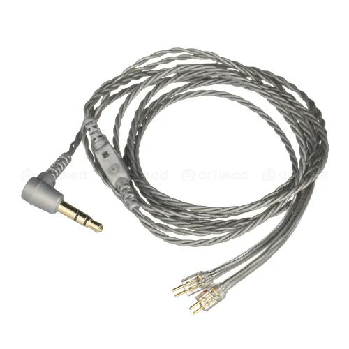 SoundLink Plasticsone IEM cable 2-pin - 3.5mm Grey 1.2m