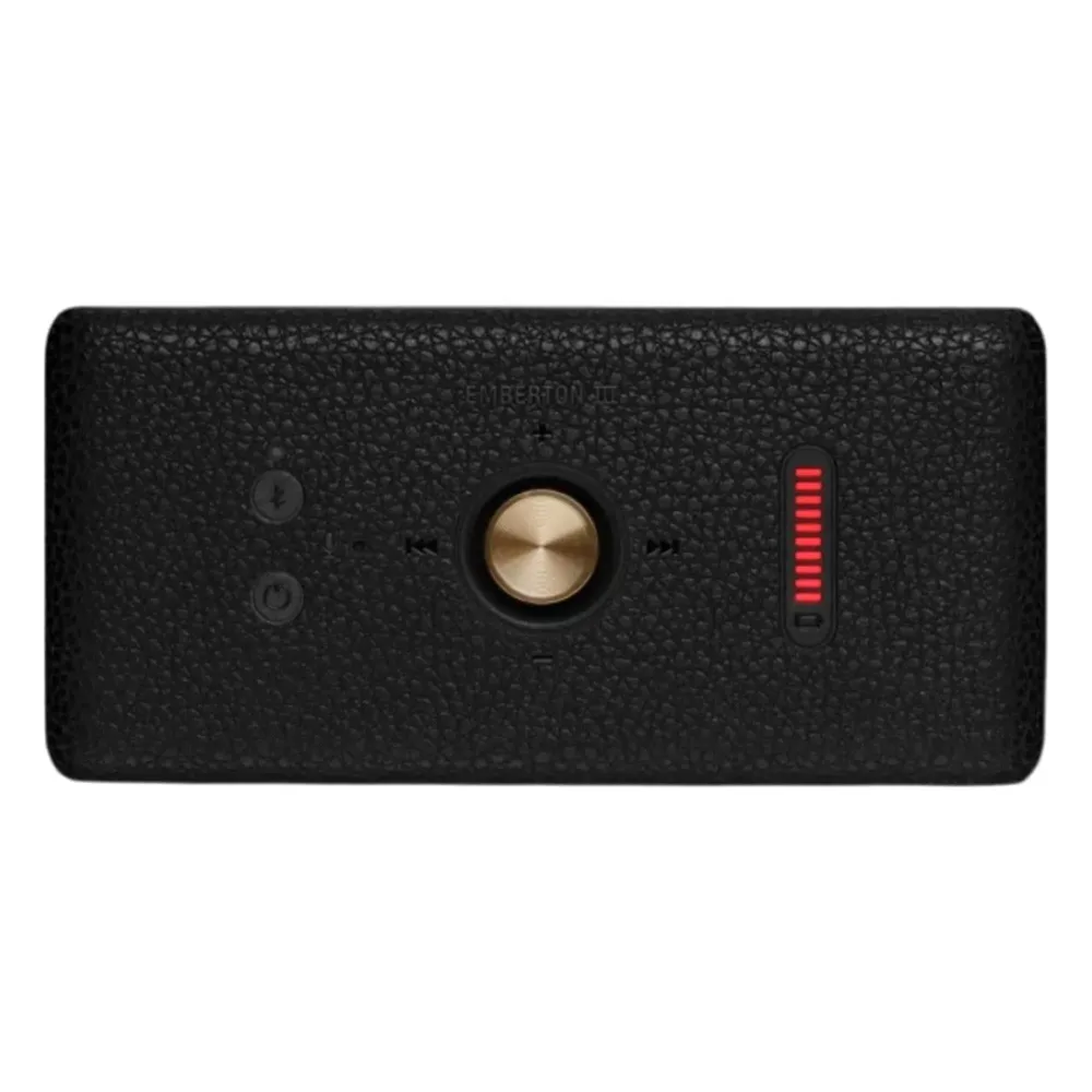 Marshall Emberton III Black & Brass