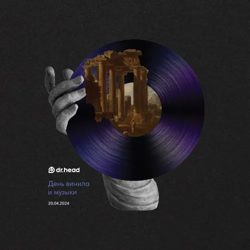 Dr.Head футболка День винила и музыки ver.5, M