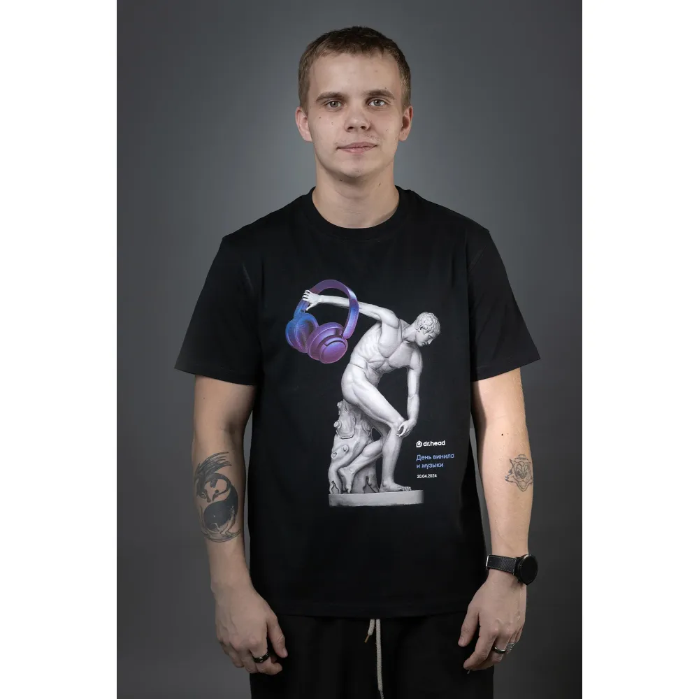 Dr.Head футболка День винила и музыки ver.6, M