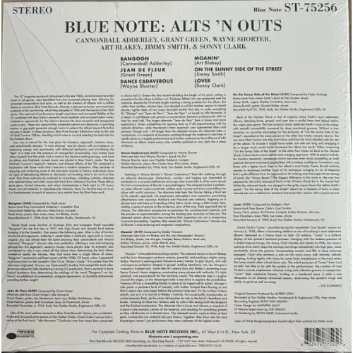 Various – Blue Note: Alts 'N Outs - LP