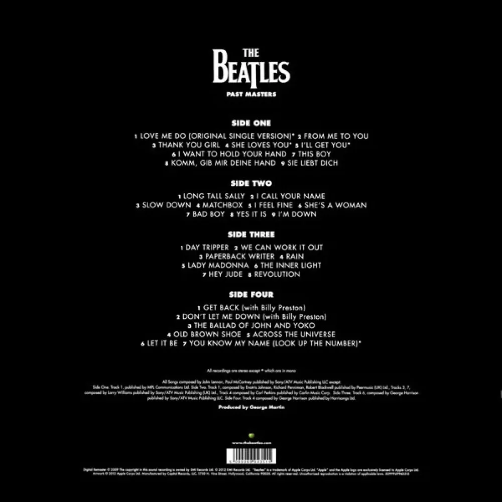 The Beatles - Past Masters