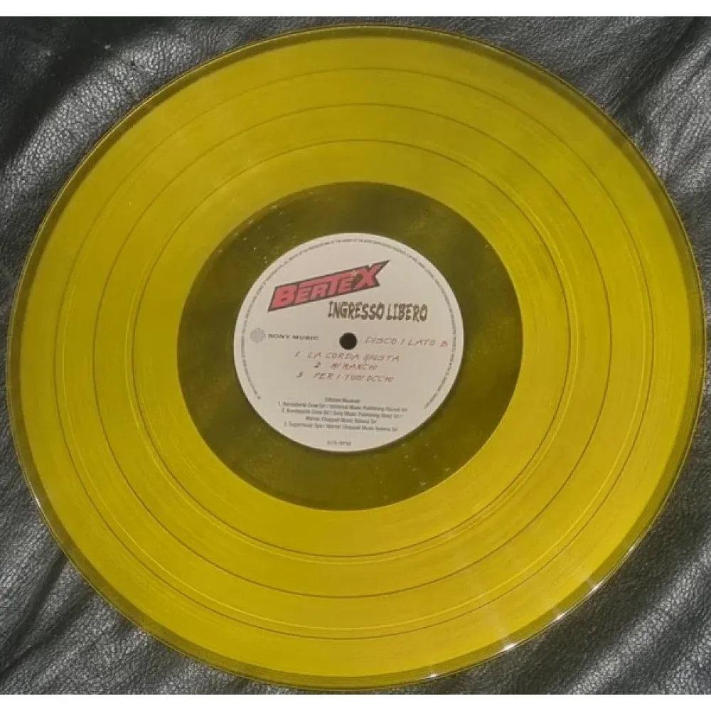 Loredana Berte – Ingresso Libero (yellow-red) 2LP