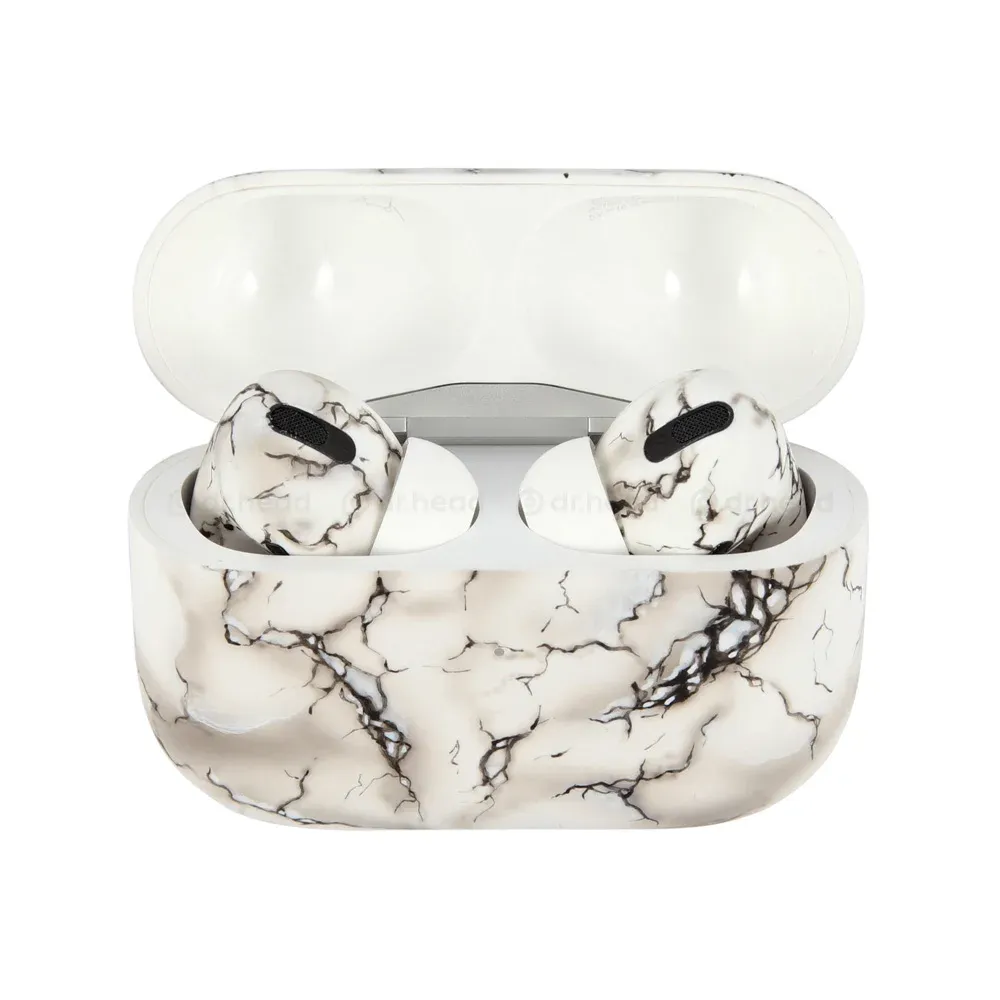 Apple AirPods Pro 2nd gen with MagSafe USB-C (2023) White Marble Matte