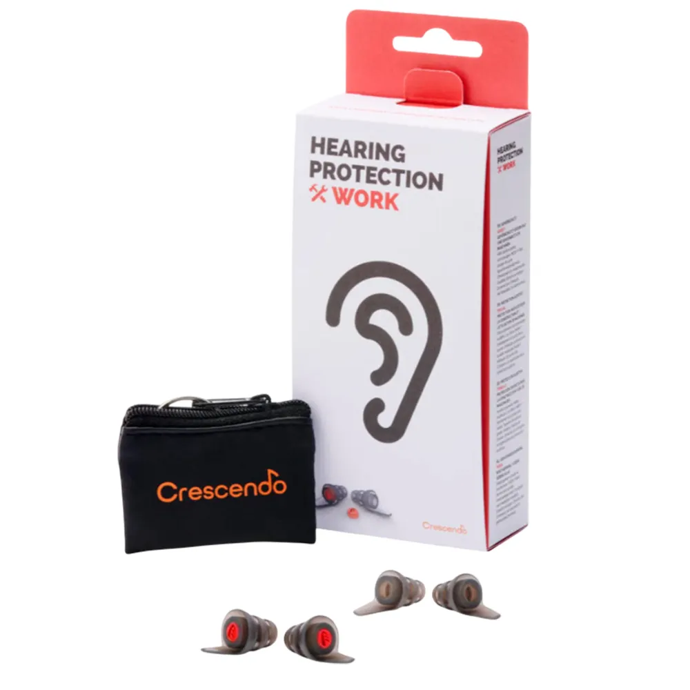 Dynamic Ear Company Crescendo Work Eco Box Red