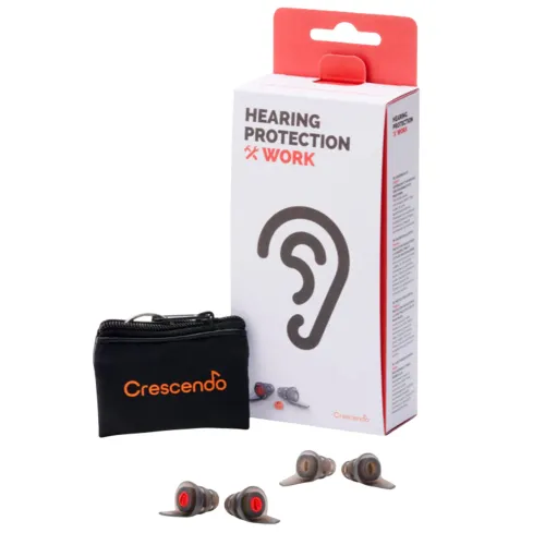 Dynamic Ear Company Crescendo Work Eco Box Red
