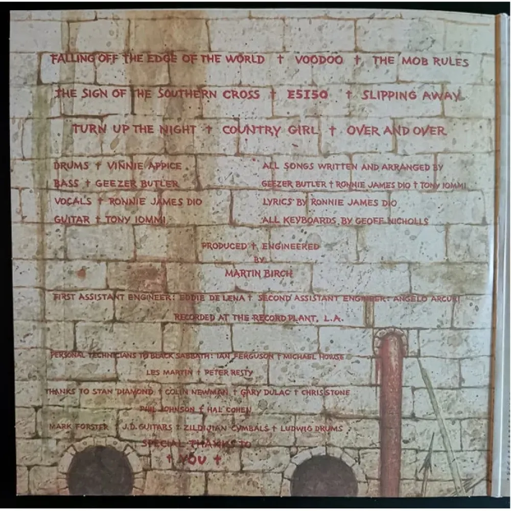 Black Sabbath – Mob Rules LP