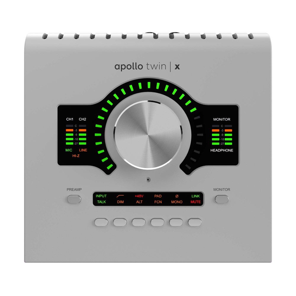 Universal Audio Apollo Twin X QUAD Gen 2 Essentials+ Edition Silver