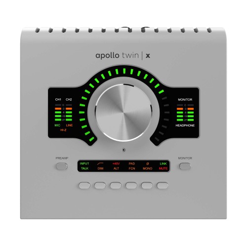 Universal Audio Apollo Twin X QUAD Gen 2 Essentials+ Edition Silver