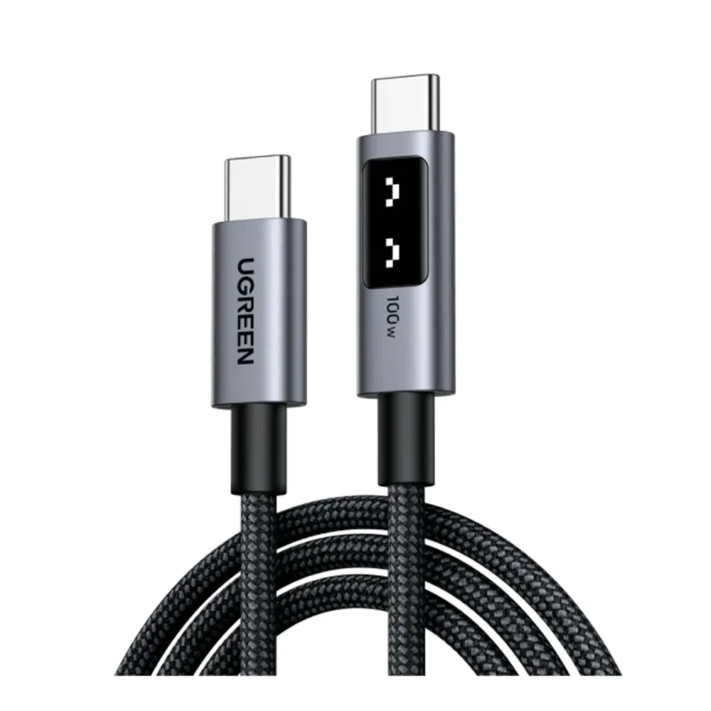 UGREEN L509 Black/Grey USB-C/USB-C Robot 3m