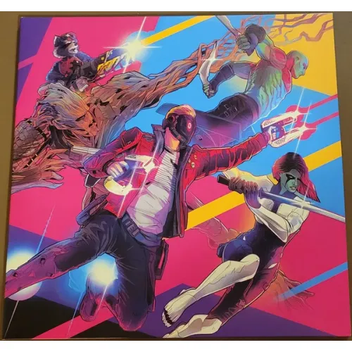 OST - Star-Lord Band, Richard Jacques – Marvel Guardians Of The Galaxy - Pink / Green - 2LP