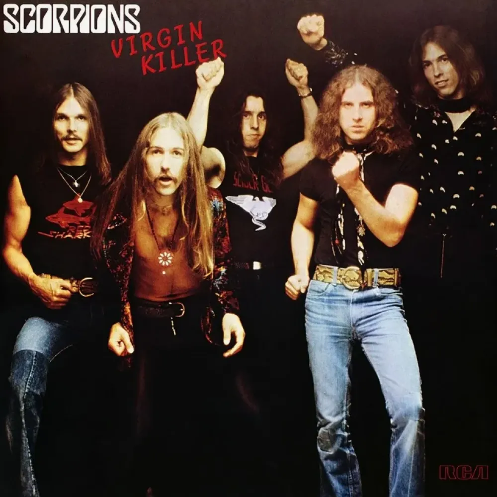 Scorpions – Virgin Killer - Coloured Blue LP