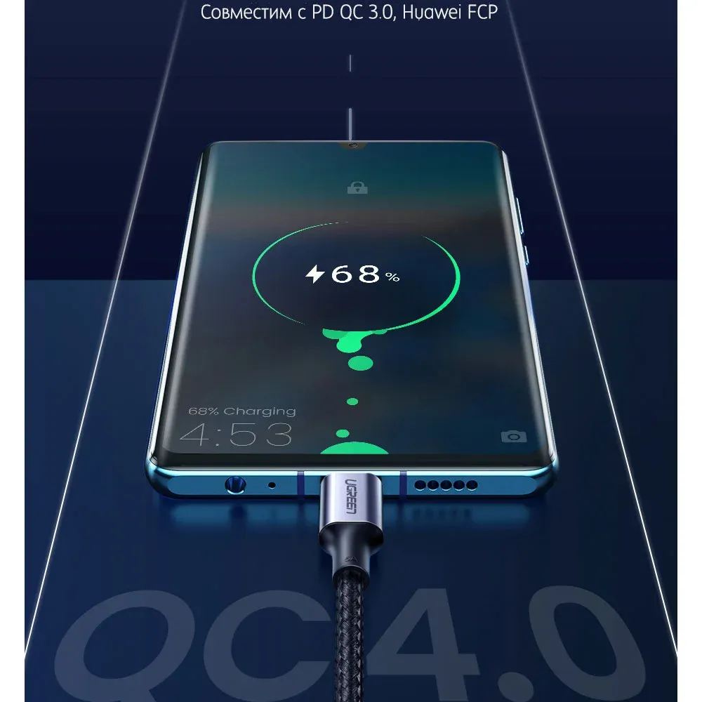 UGREEN USB-C PD 100W 2m Grey