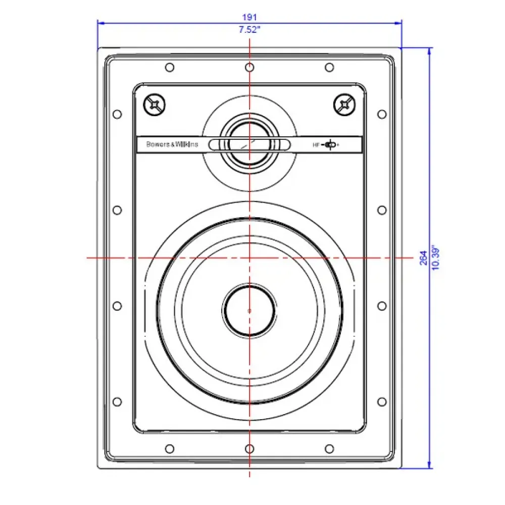 Bowers & Wilkins CWM652 White