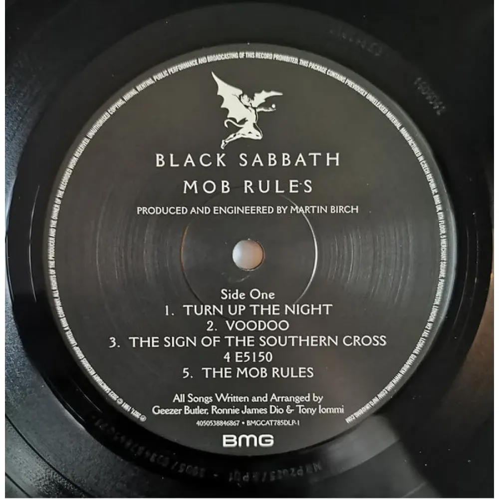Black Sabbath – Mob Rules LP