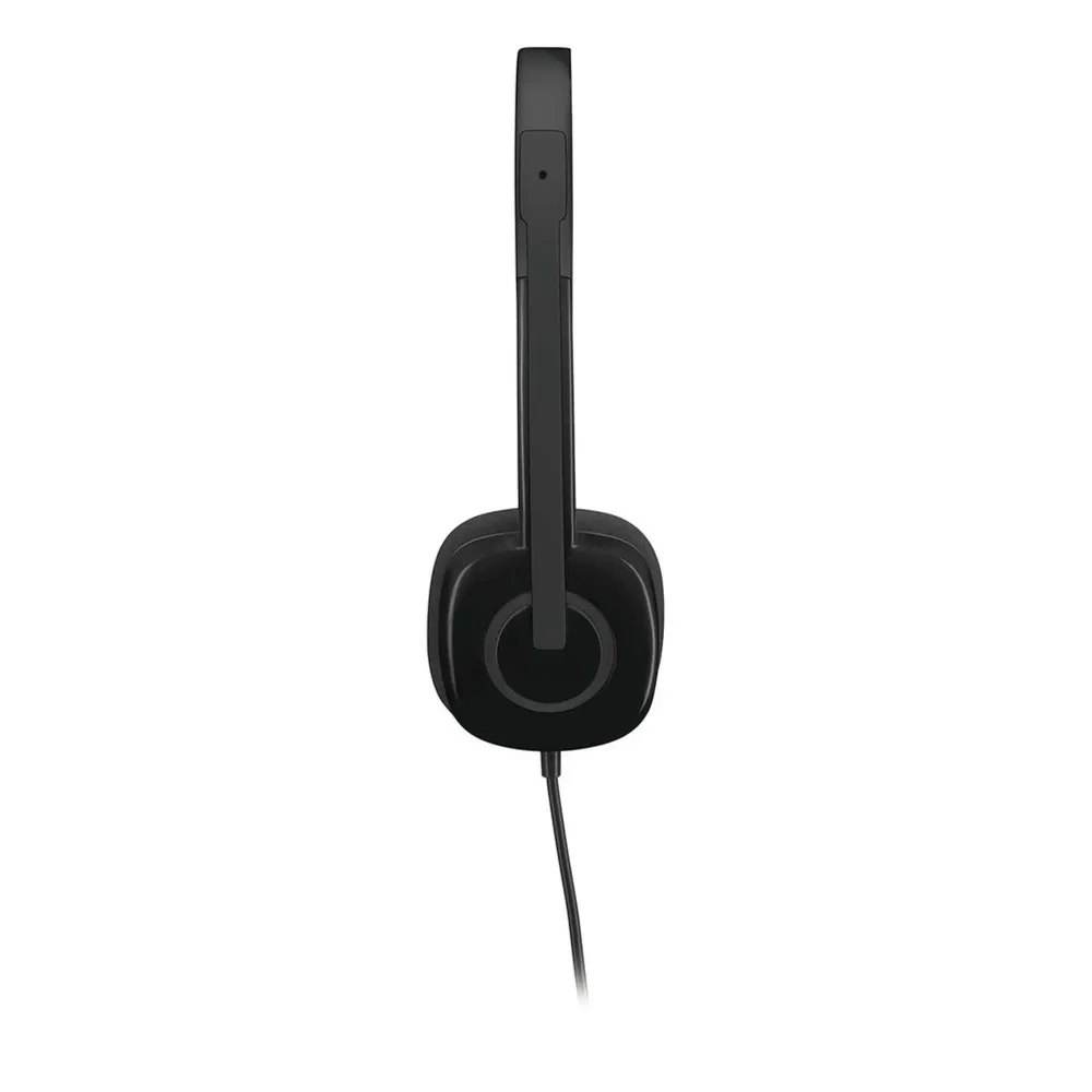 Logitech H151 Stereo Headset Black