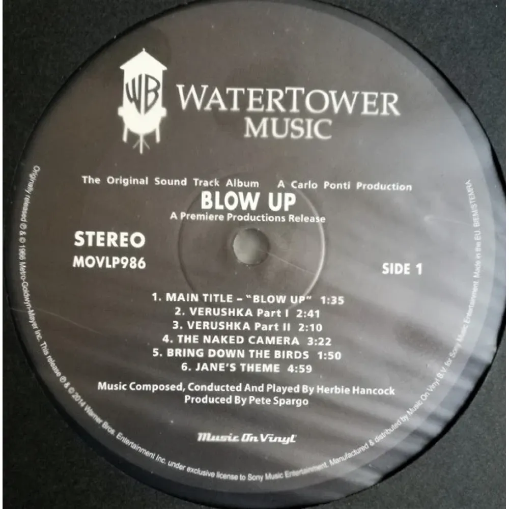 Herbie Hancock – Blow-Up - The Original Sound Track Album LP