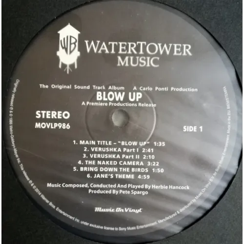 Herbie Hancock – Blow-Up - The Original Sound Track Album LP