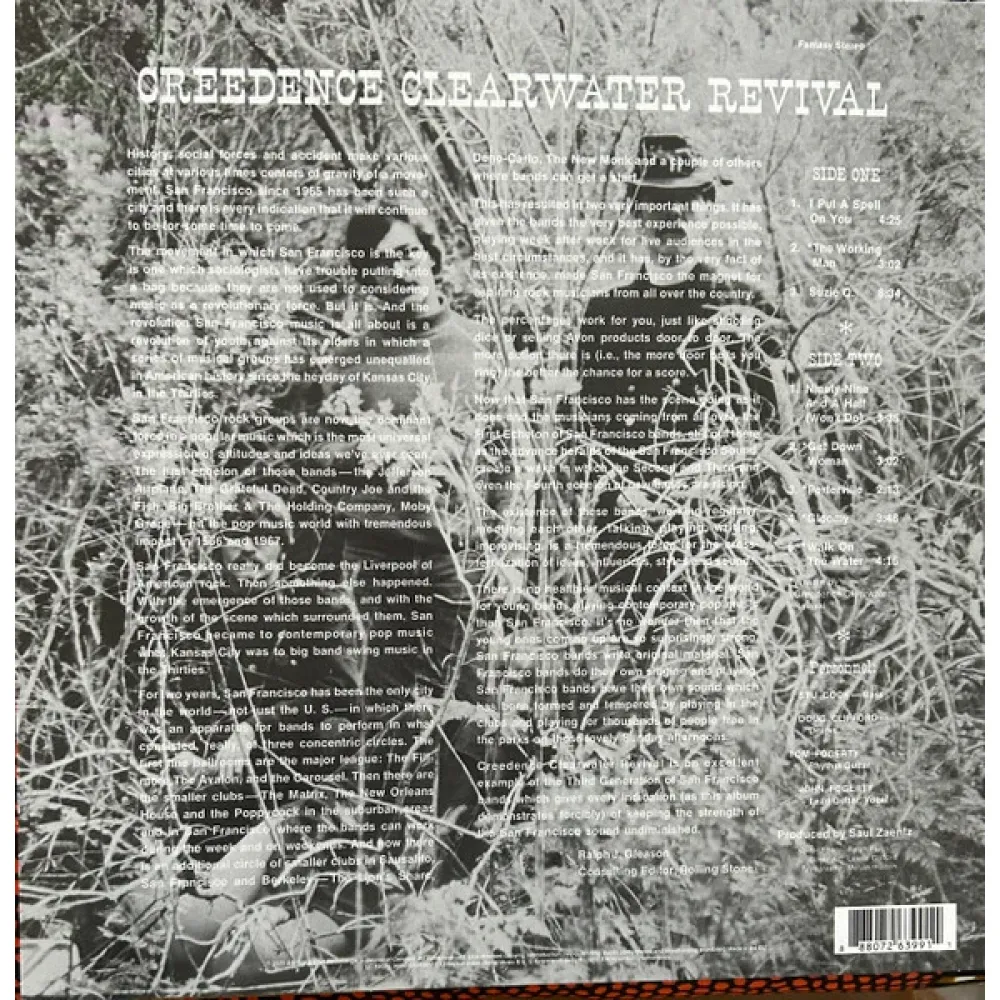 Creedence Clearwater Revival – Creedence Clearwater Revival - Blue - LP