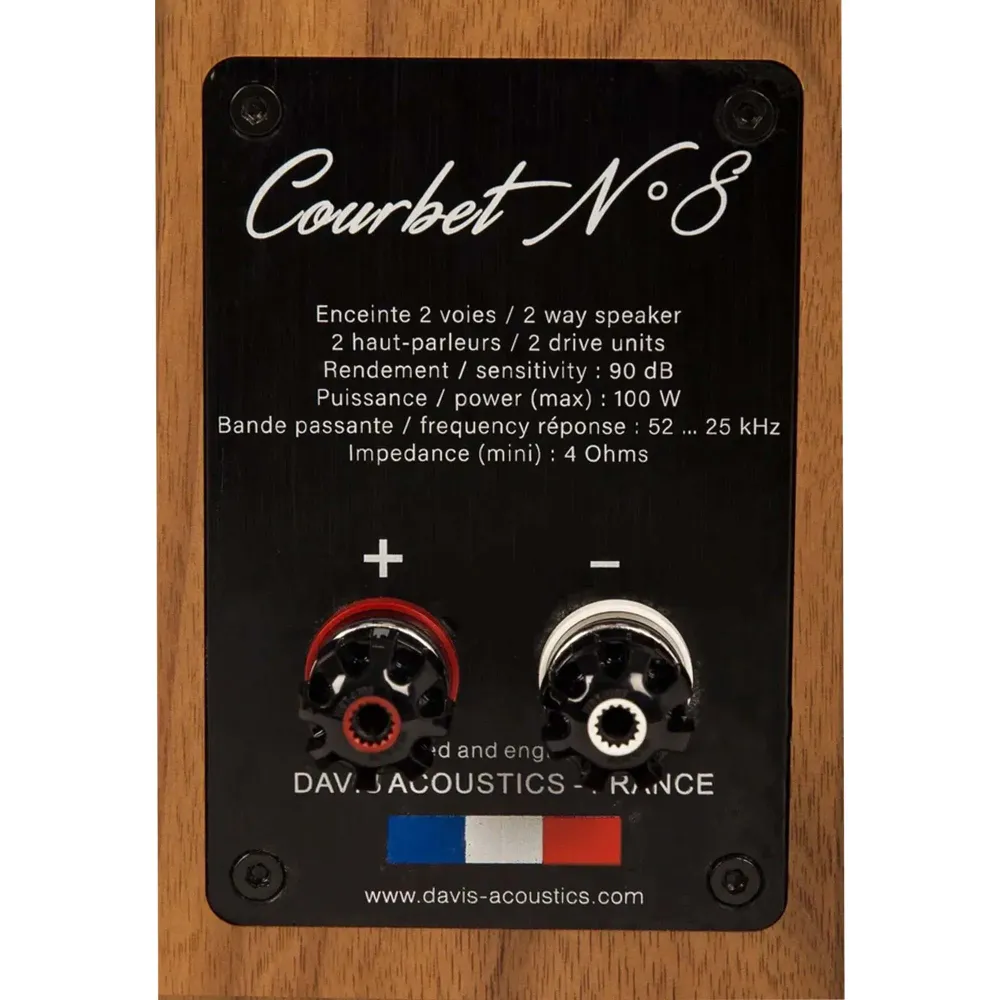 Davis Acoustics Courbet N 8 Walnut Veneer