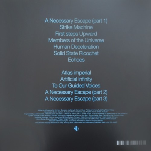 M83 - A Necessary Escape (OST Dakar Chronicles) - Blue LP