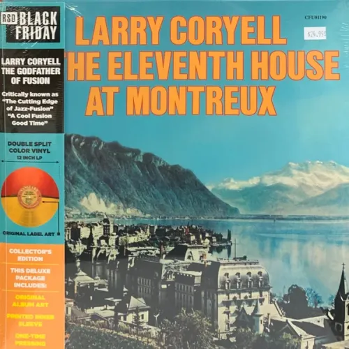Larry Coryell & The Eleventh House – At Montreux (Red & Yellow Split) LP
