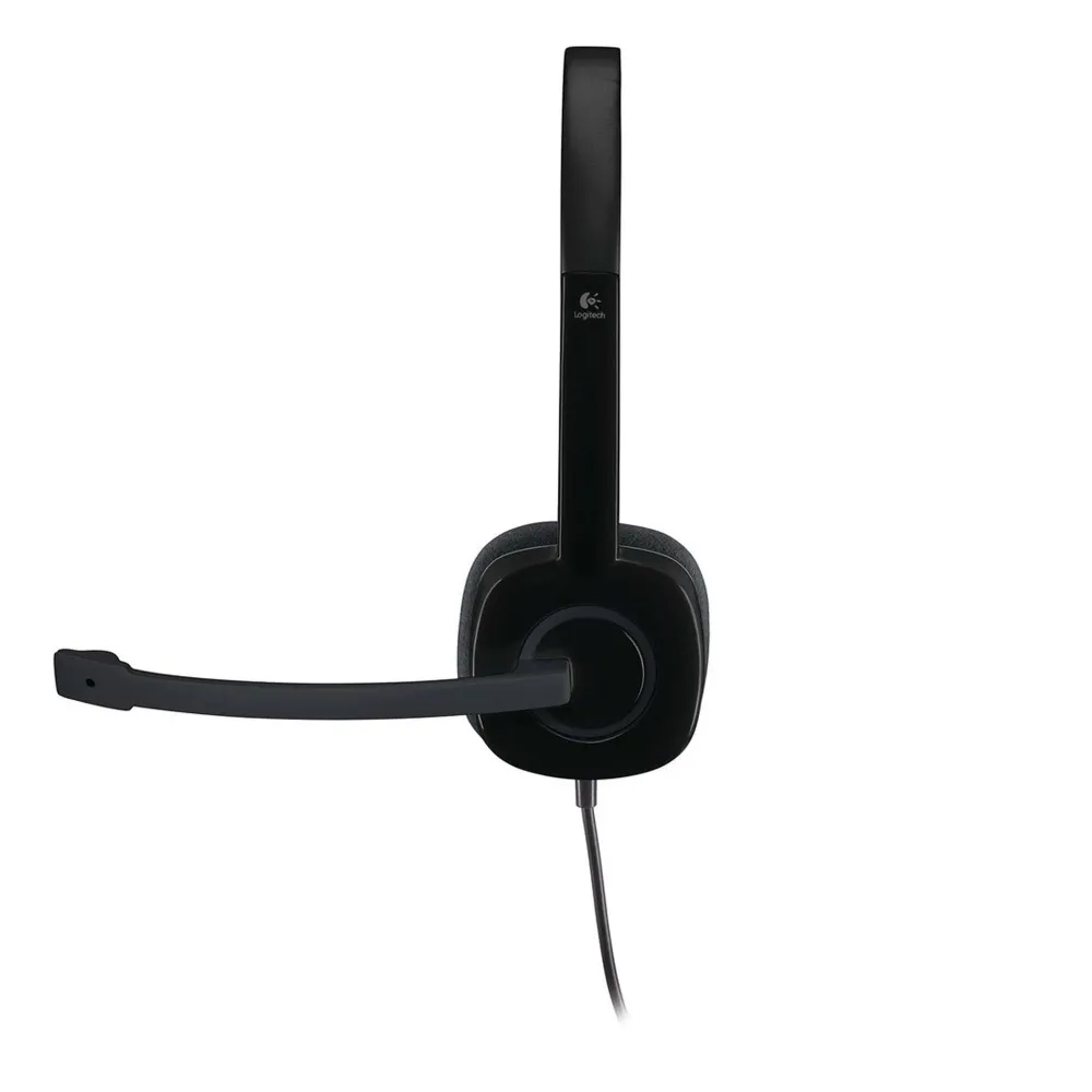 Logitech H151 Stereo Headset Black