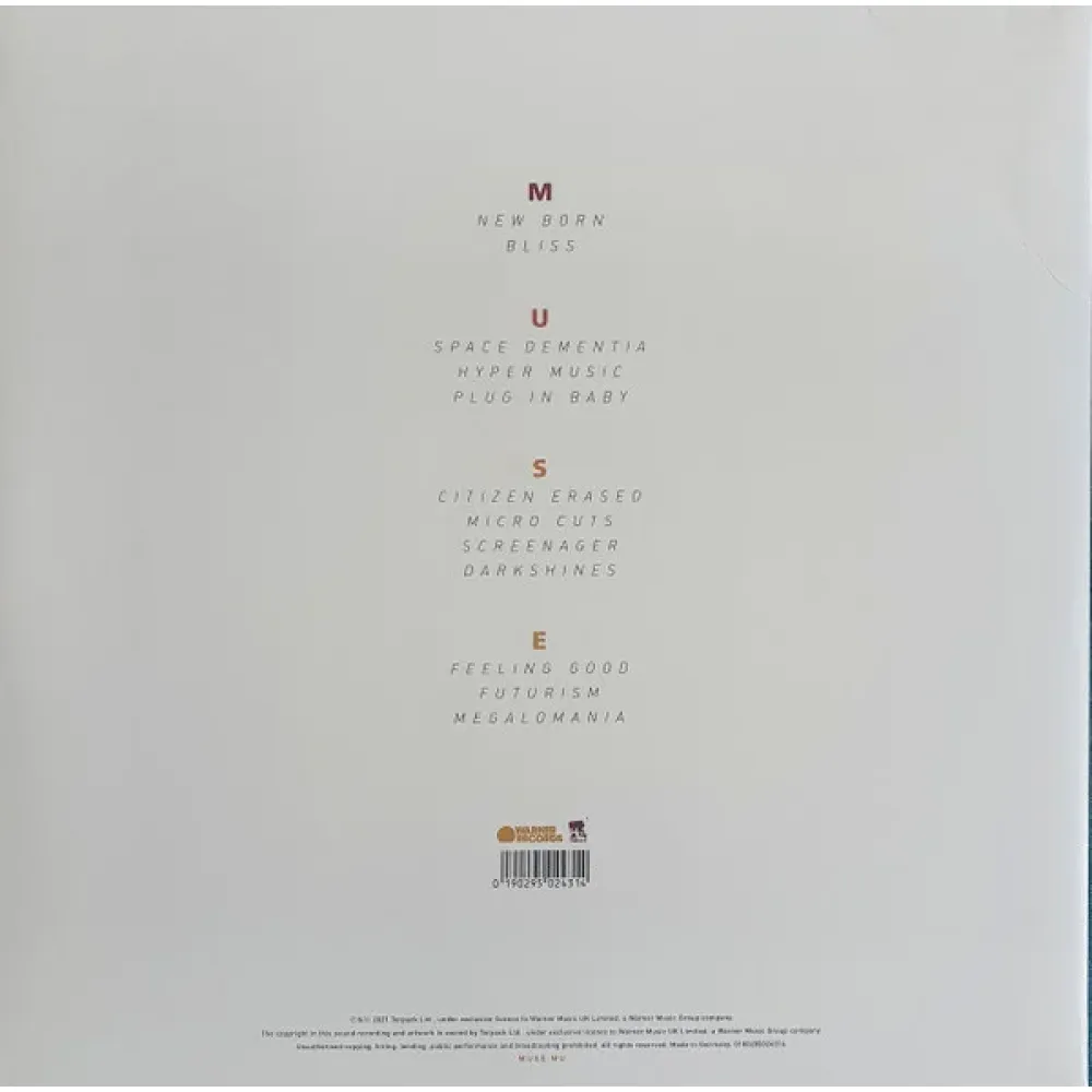 Muse - Origin Of Symmetry: XX Anniversary RemiXX - LP