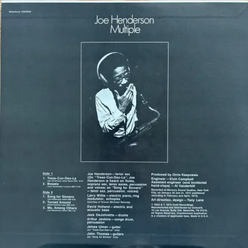 Joe Henderson – Multiple - LP