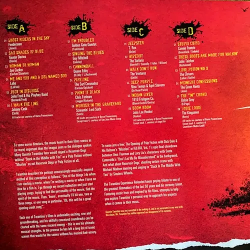 Various Artists - The Tarantino Experience Reloaded (Yellow & Red) LP