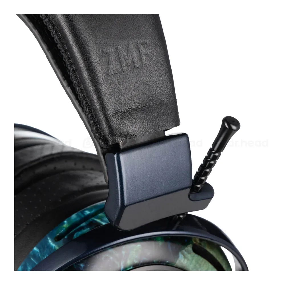 ZMF Atrium LTD Green Ish Leather 4-pin xlr ofc cable + 6.35mm