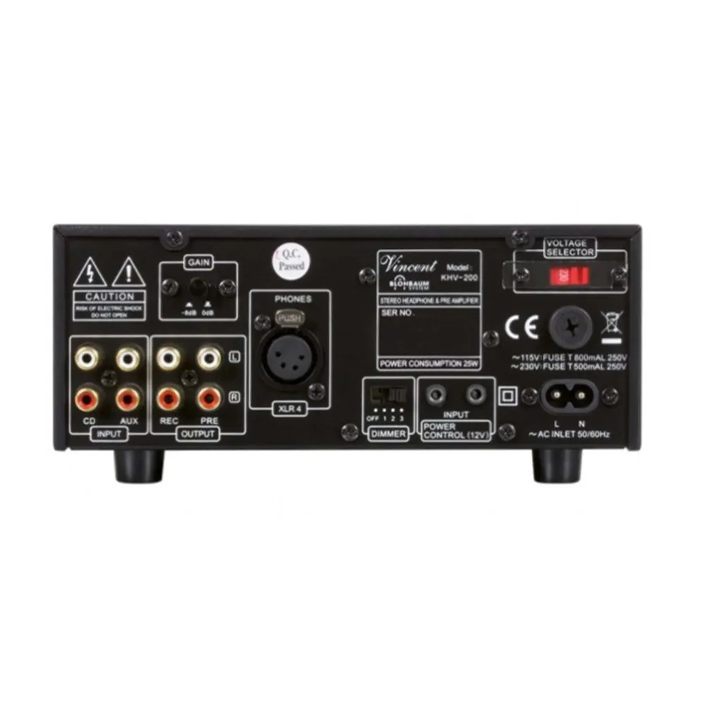 Vincent KHV-200 BL Black