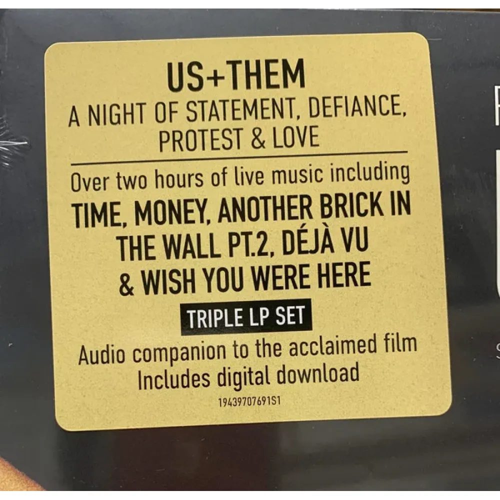 Roger Waters - Us + Them 3LP