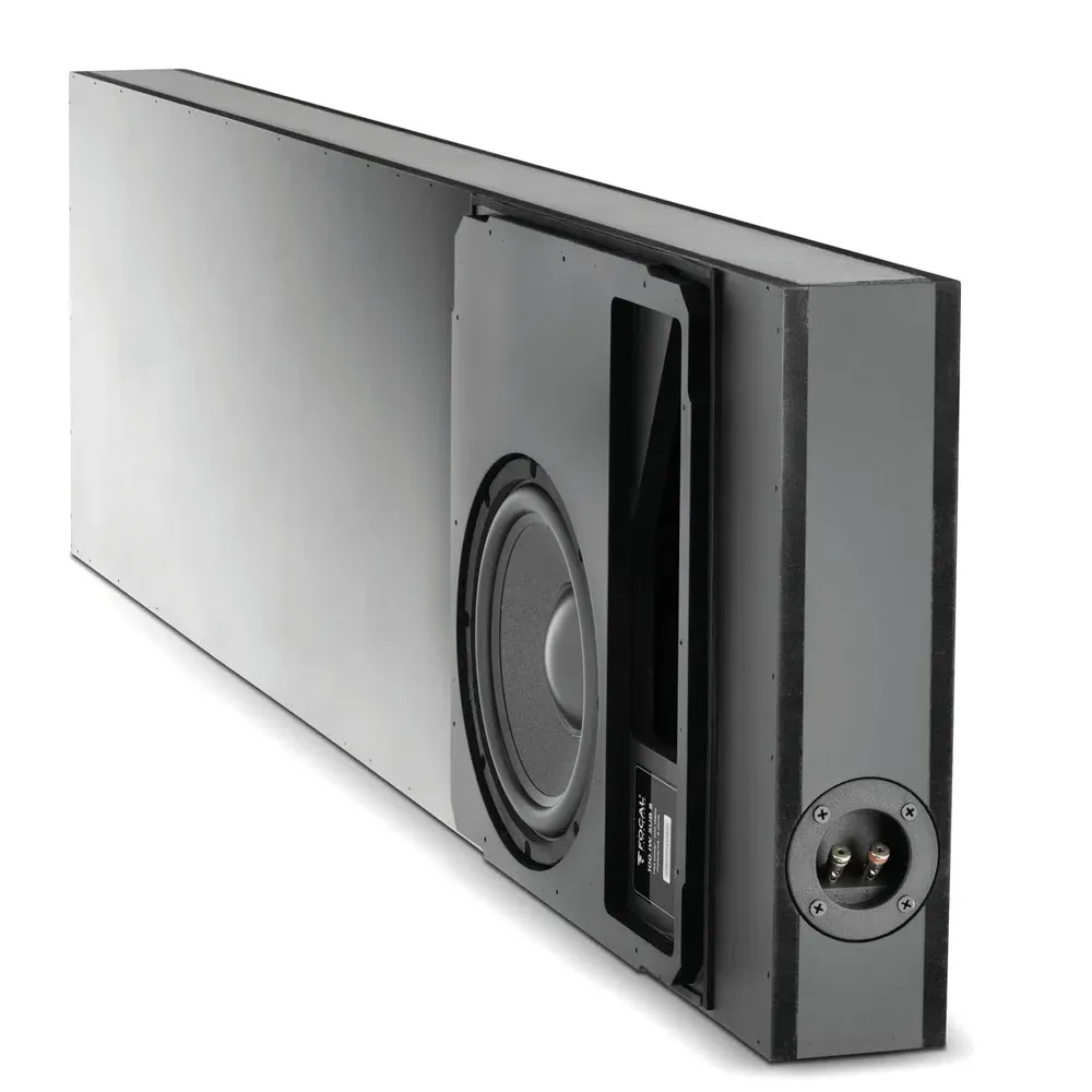 Focal 100 IW SUB 8 x 2 + 100 IW SUB 8 Amp Black