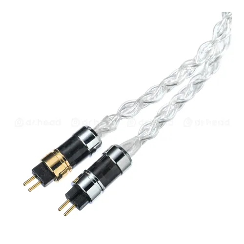 HeadMade IEM 2-pin to Multi-Plug 5 in 1 Silver 1.2m