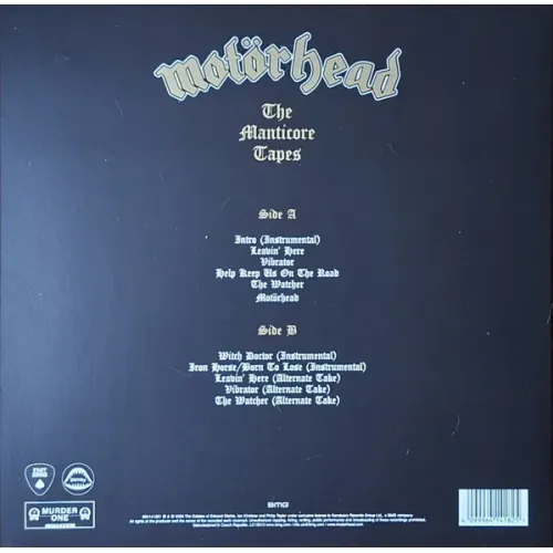 Motorhead – The Manticore Tapes - LP