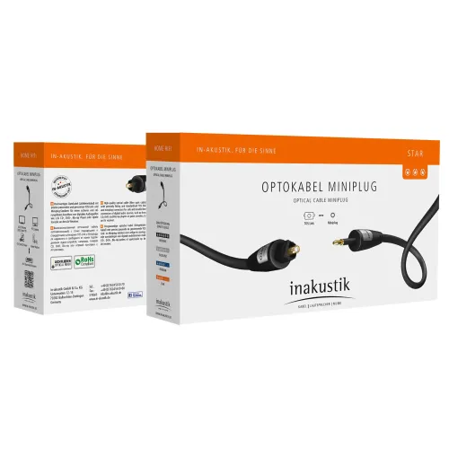 Inakustik Star Optical Cable Toslink 7.5m