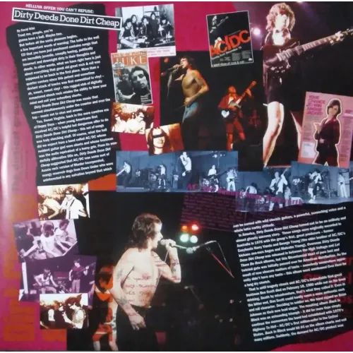 AC/DC – Dirty Deeds Done Dirt Cheap (Coloured Gold) LP