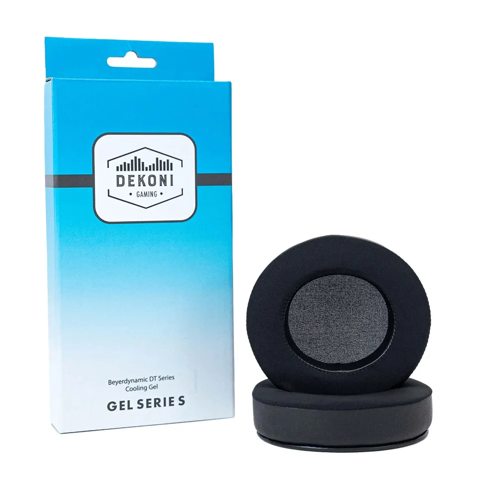 Dekoni Audio Gel Series Earpads for Beyerdynamic Headphones Black