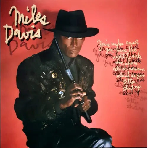 Miles Davis – You're Under Arrest - Crystal Clear & Red Marbled - LP