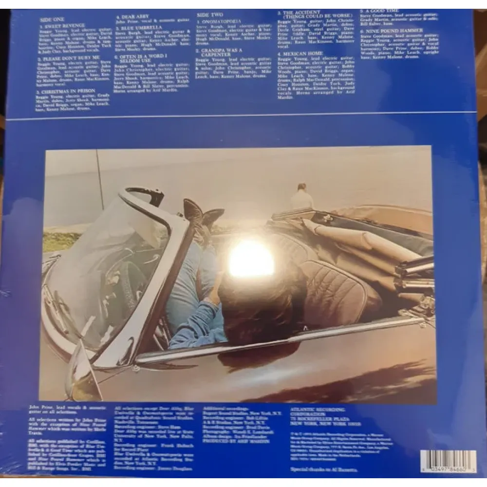 John Prine – Sweet Revenge - LP