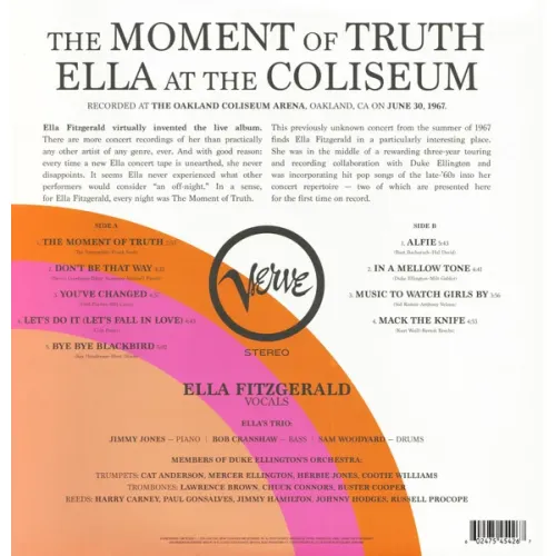 Ella Fitzgerald – The Moment Of Truth - LP