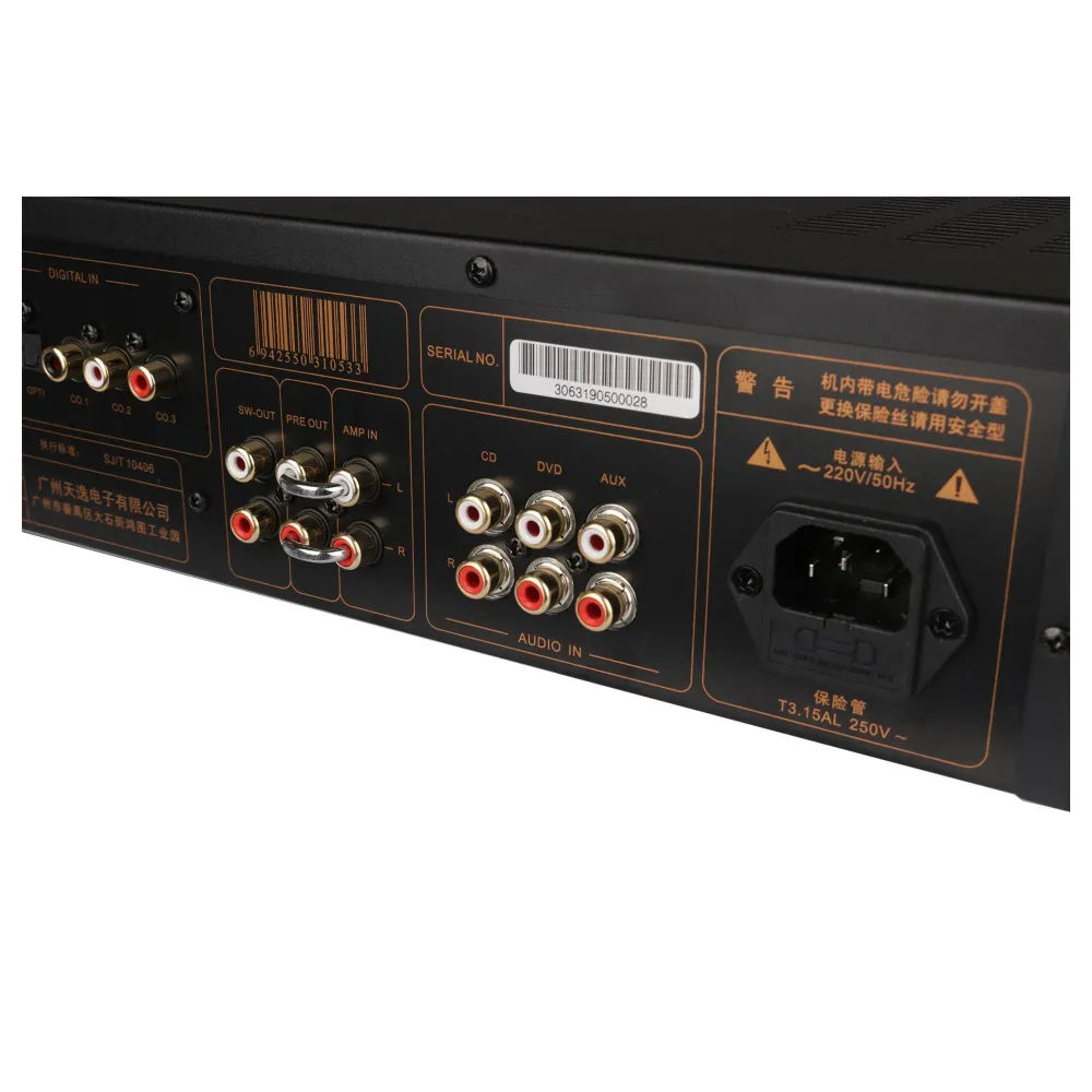 ToneWinner AD-66D Pro Black Silver