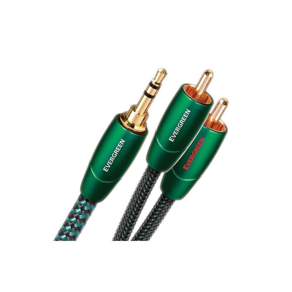 AudioQuest Evergreen 3.5mm - 2RCA 1.5 m