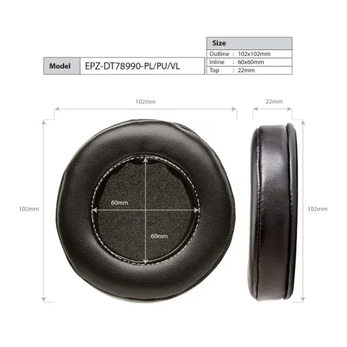 Dekoni Audio Standard for Beyerdynamic DT770, DT880, DT990